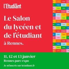Salon de l'Etudiant à Rennes du 11 au 13 janvier 2024 !