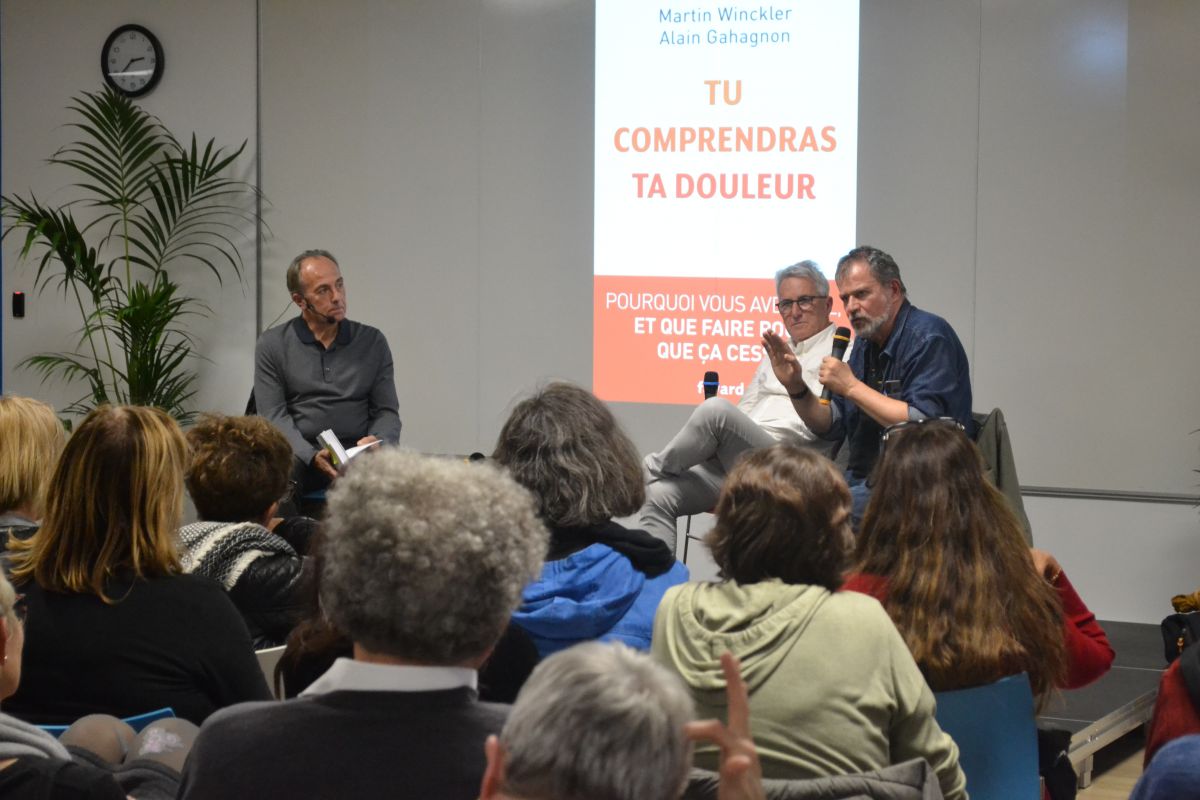 Martin Winckler en conférence Martin Winckler en conférence