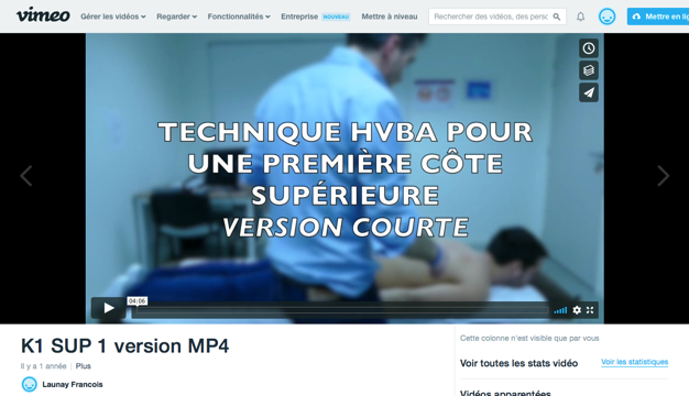 Capture d'écran montrant une vidéo Capture d'écran montrant une vidéo