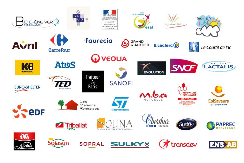 Logos entreprises partenaires Logos entreprises partenaires
