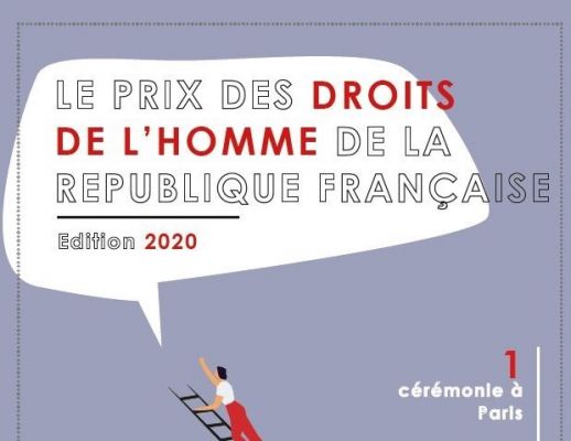 Poussières de Vie reçoit une mention spéciale du Prix des droits de l'Homme de la République française Edition 2020, décernée par la CNCDH.