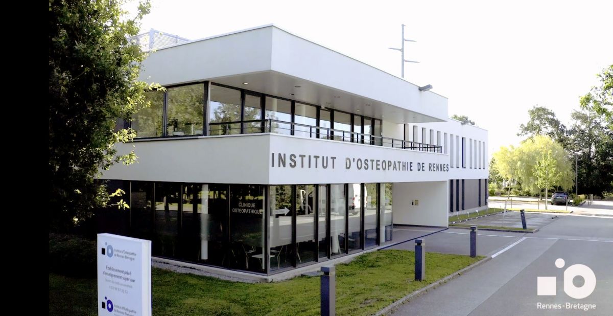 Bâtiment Institut d'ostéopathie Rennes