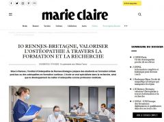 Marie-Claire parle de l'IO-RB