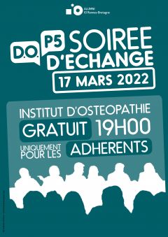 Soirée d'échanges le 17 mars 2022 avec l'association ALUMNI