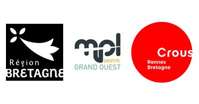 Logos Région Bretagne, La maison des professions Libérales et le Crous Bretagne Logos Région Bretagne, La maison des professions Libérales et le Crous Bretagne