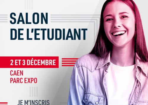 Salon de l'Etudiant à Caen les 2 et 3 décembre