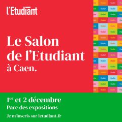 Salon de l'Etudiant à Caen 1 & 2 déc. !