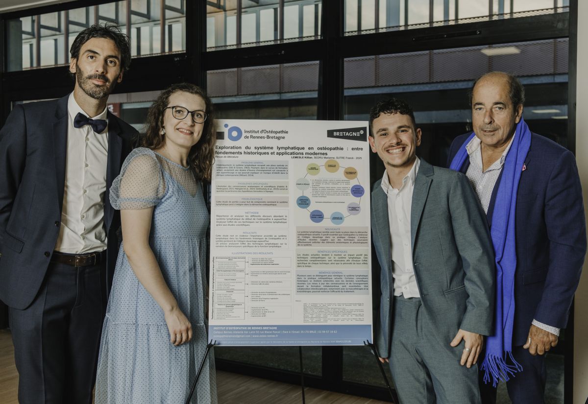 Prix de la recherche 2025 école ostéo rennes