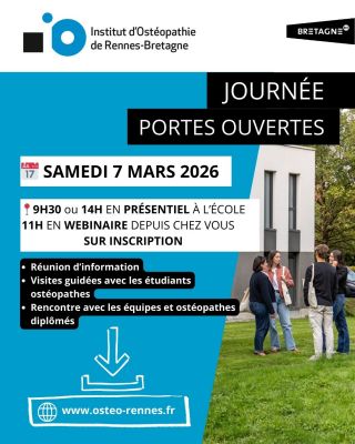 Journée Portes Ouvertes 07/03/26