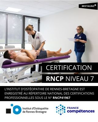 Certification RNCP niveau 7 renouvelée