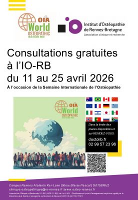 Semaine internationale de l'ostéopathie