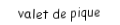 Je suis une carte à jouer. Je suis entre le dix et le dame, je suis noir mais pas de trefle.