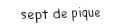 Je suis une carte. Je viens directement après le six, je suis noir mais pas de trefle.