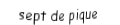 Je suis une carte à jouer. Je viens  avant le huit, je suis noir mais pas de trefle.