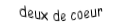 Je suis une carte. Je viens directement avant le trois, je suis rouge mais pas de carreau.